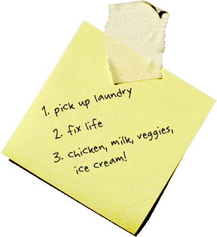 note to self